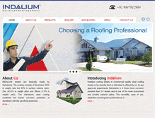 Tablet Screenshot of indalium.com